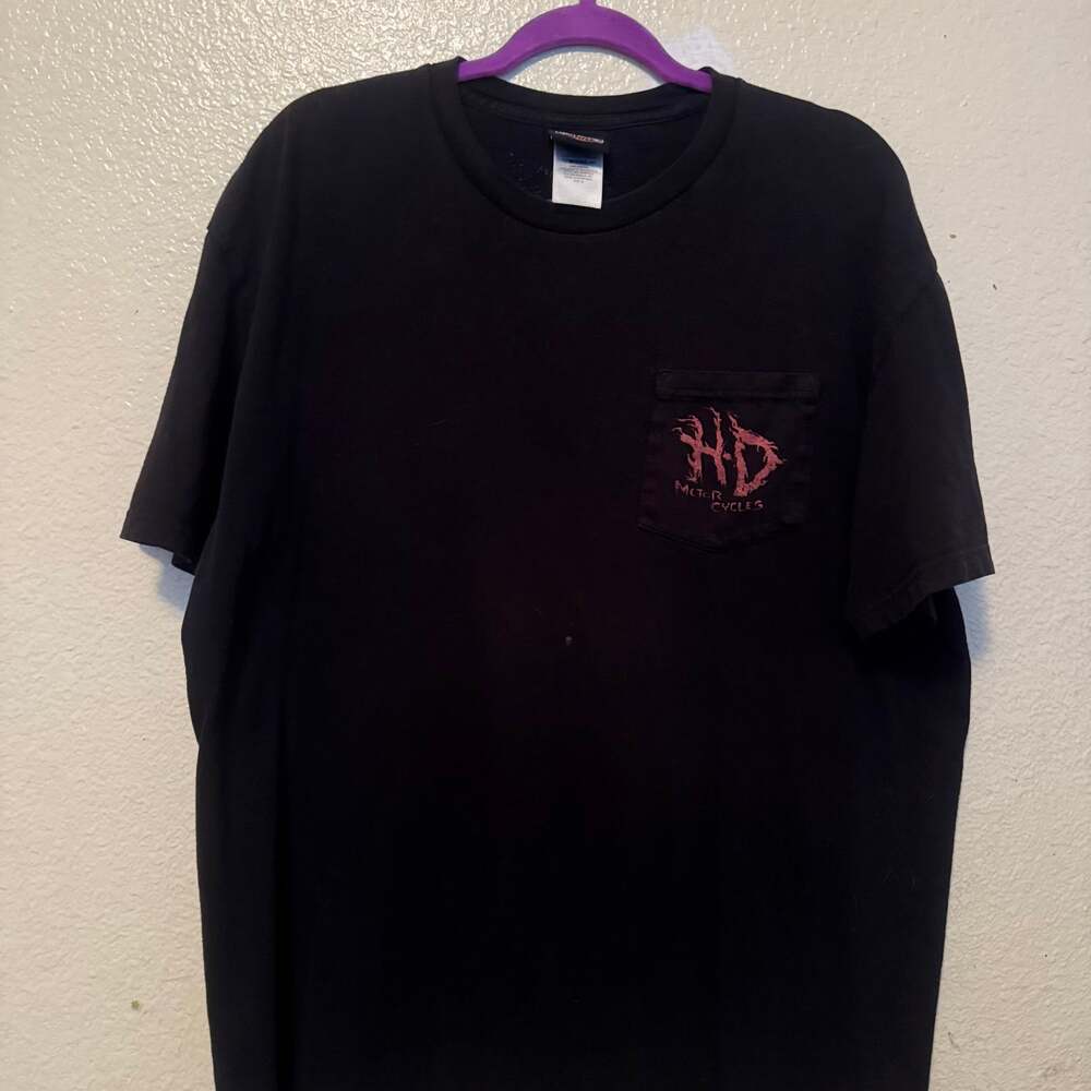 Vintage 90s No Fear Graphic Slogan T-Shirt Black